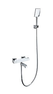 Смеситель для ванны с душем и термостатом WONZON & WOGHAND STAY 3 WW-B2026-A1-CR хром купить в интернет-магазине сантехники Sanbest