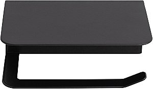 Держатель туалетной бумаги Aquanet Магнум 336613 черный матовый купить в интернет-магазине сантехники Sanbest