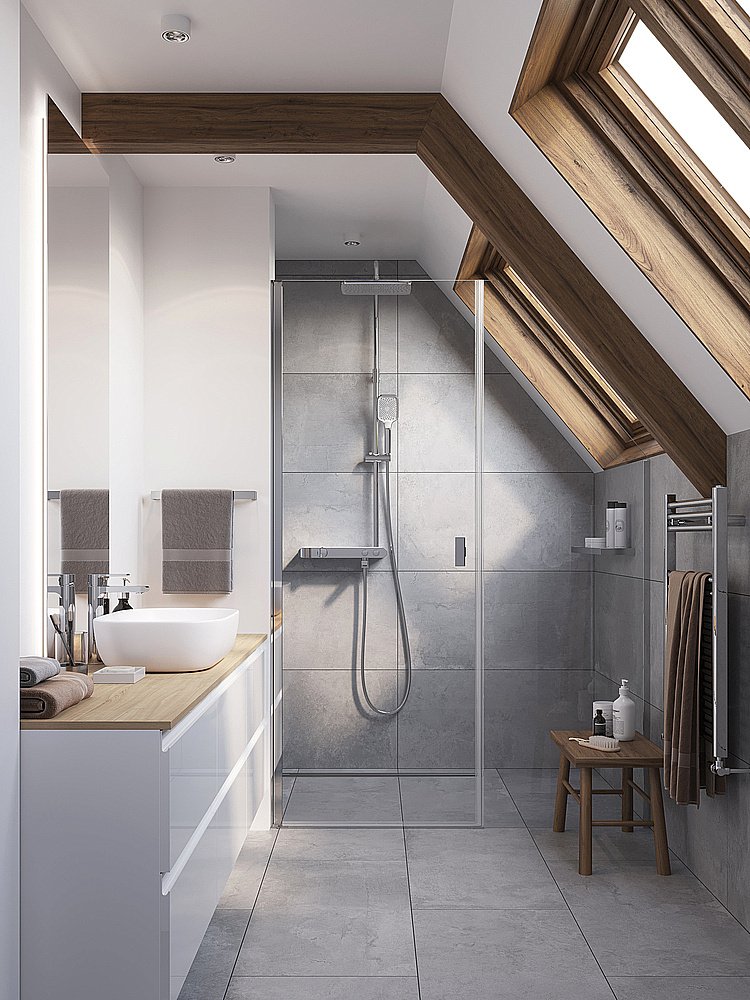 Душевая система Cersanit VIVO 64089 хром купить в интернет-магазине сантехники Sanbest