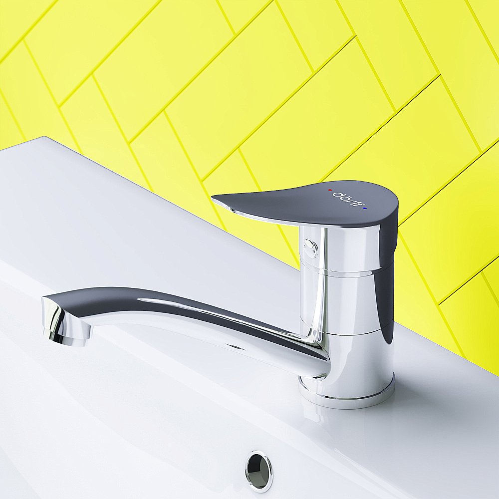 Смеситель для раковины Dorff Norma D1000000 хром купить в интернет-магазине сантехники Sanbest