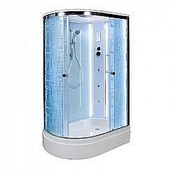 Душевая кабина Deto Серия ЕМ ЕМ2712 R LED с гм. 120x80 правая купить в интернет-магазине сантехники Sanbest