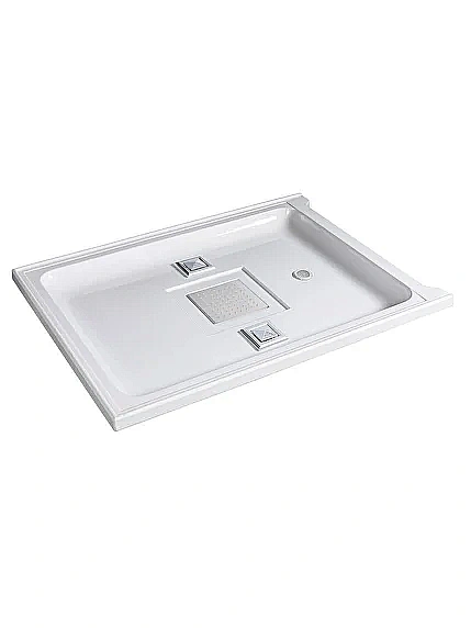 Душевая кабина WeltWasser WW500 LAINE XL 1202 профиль матовый хром/стекло прозрачное купить в интернет-магазине Sanbest