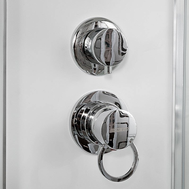 Душевая кабина DTO Серия ЕМ ЕМ2710 N LED 100x100 купить в интернет-магазине Sanbest