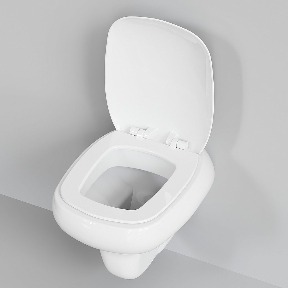 Унитаз подвесной Ambassador Diamond 123T20001R безободковый, белый купить в интернет-магазине Sanbest