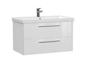 Мебель для ванной подвесная Cersanit LARA 80 белая для ванной в интернет-магазине Sanbest