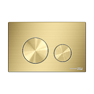 Унитаз подвесной WasserKRAFT Mindel 10TLT.010.ME.MG02.H002 безободковый, с инсталляцией Aller 10, с крышкой микролифт, белый/кнопка золото матовое купить в интернет-магазине Sanbest