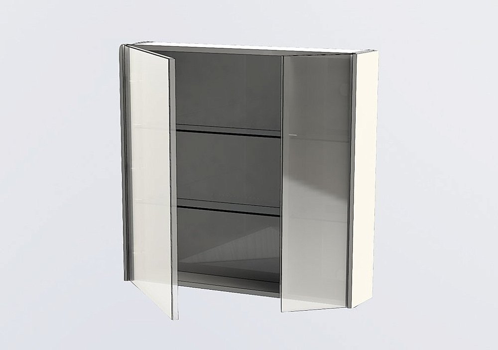 Зеркальный шкаф Aquanet Латина 80 купить в интернет-магазине сантехники Sanbest