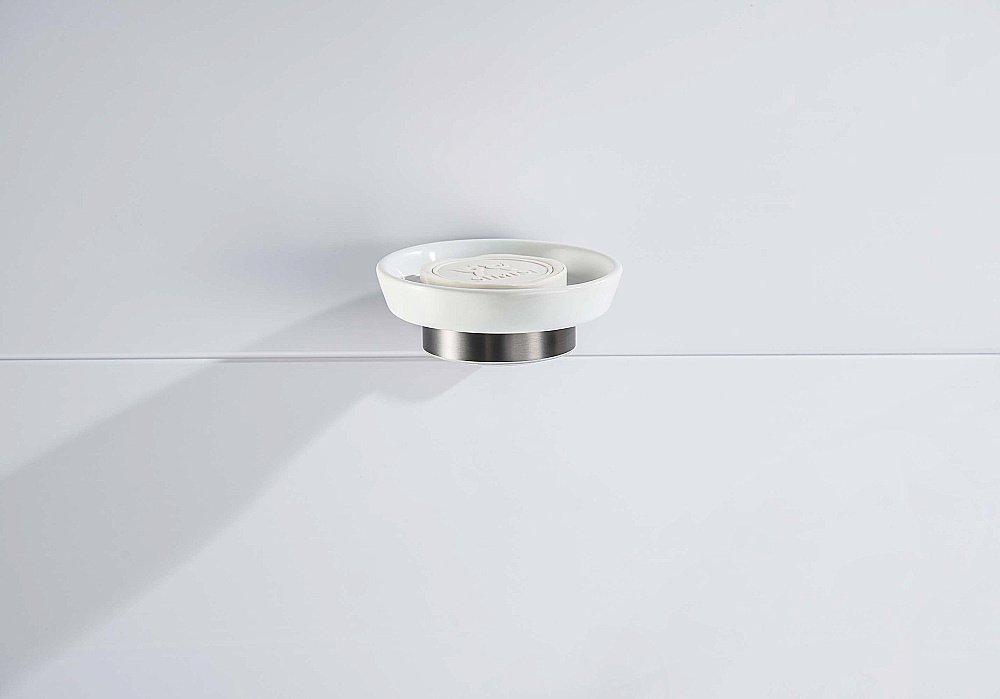 Мыльница Aquatek Бетта AQ4603BGM керамика/оружейная сталь купить в интернет-магазине сантехники Sanbest