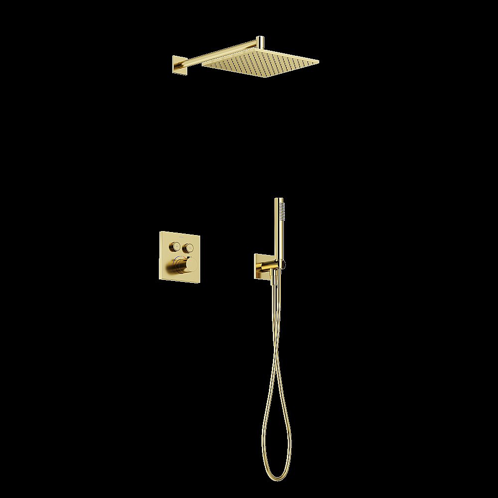 Душевая система Sancos Linn SC9022BG брашированное золото купить в интернет-магазине сантехники Sanbest