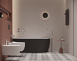 Смеситель для биде Allen Brau Priority 3.0 5.31A04-BN никель брашированный купить в интернет-магазине сантехники Sanbest