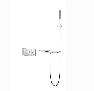 Душевая система Vincea Futura VSFW-2F110TCH хром купить в интернет-магазине сантехники Sanbest