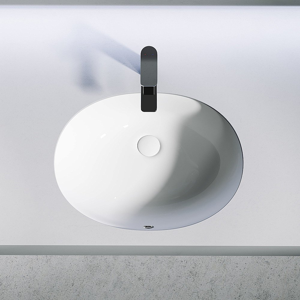 Раковина Ceramica Nova Element CN6076 белая купить в интернет-магазине Sanbest