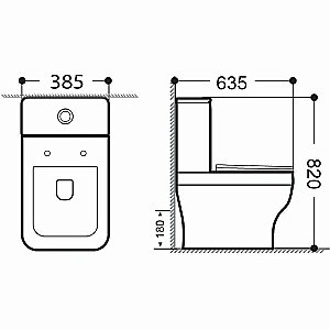 Унитаз напольный Aquanet Elegant 280958 безободковый, с бачком, с крышкой микролифт купить в интернет-магазине Sanbest