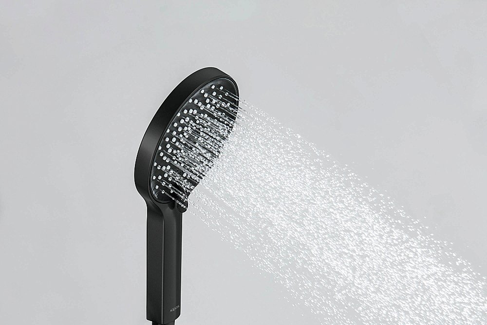 Душевая лейка Aquatek ЛУГАНО AQ2201MB черный матовый купить в интернет-магазине сантехники Sanbest