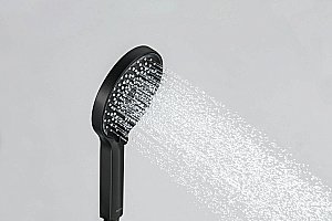 Душевая лейка Aquatek ЛУГАНО AQ2201MB черный матовый купить в интернет-магазине сантехники Sanbest