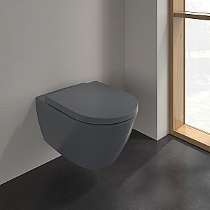 Унитаз подвесной Villeroy&Boch Subway 2.0 5614R0I4 графит купить в интернет-магазине Sanbest