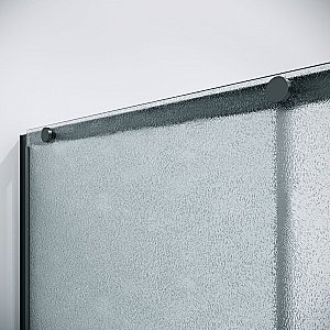 Душевая дверь Niagara Nova 110 NG-34-L11CHGR профиль графит/стекло шиншилла купить в интернет-магазине Sanbest