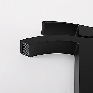 Смеситель для раковины GID Victoria L120BMD черный матовый купить в интернет-магазине сантехники Sanbest