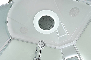 Душевая кабина AvaCan EM Серия EM5812 LED 120х80 с гидромассажем, с подсветкой купить в интернет-магазине Sanbest