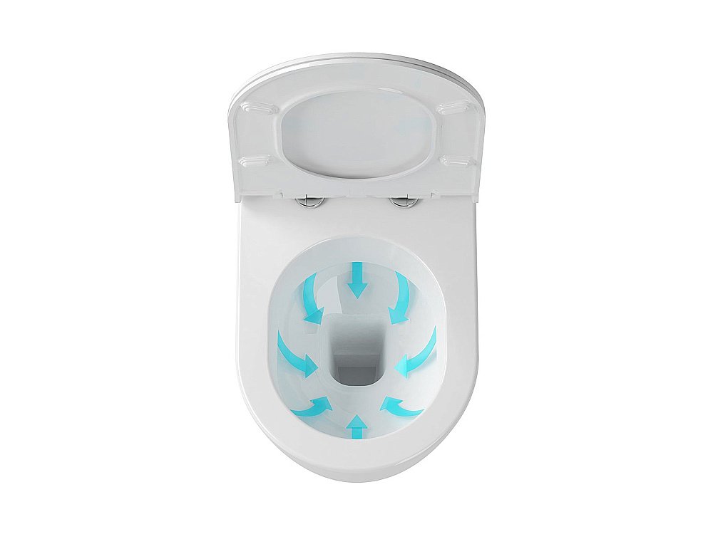 Унитаз подвесной Ravak Uni Chrome купить в интернет-магазине Sanbest