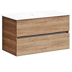 Тумба под раковину Sancos Urban UR90EG дуб галифакс купить в интернет-магазине сантехники Sanbest