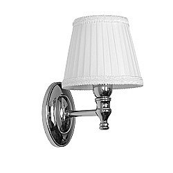 Светильник Tiffany World Bristol TWBR039cr хром/белый купить в интернет-магазине сантехники Sanbest