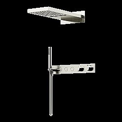 Душевая система Sancos Linn SC9023BN брашированный никель купить в интернет-магазине сантехники Sanbest