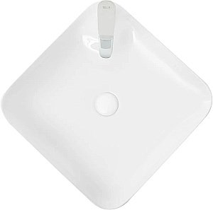 Раковина накладная WeltWasser WW ELBACH 2181 46 белая купить в интернет-магазине Sanbest