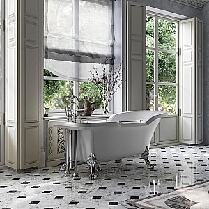 Ванна Migliore IMPERO на лапах LEONE STANDART 26927 180х87 белая,хром купить в интернет-магазине Sanbest