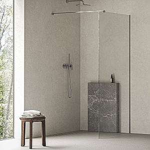 Душевое ограждение Ravak Walk-In Air Wall 100 GW9WA0C00Z1C профиль хром/стекло прозрачное купить в интернет-магазине Sanbest