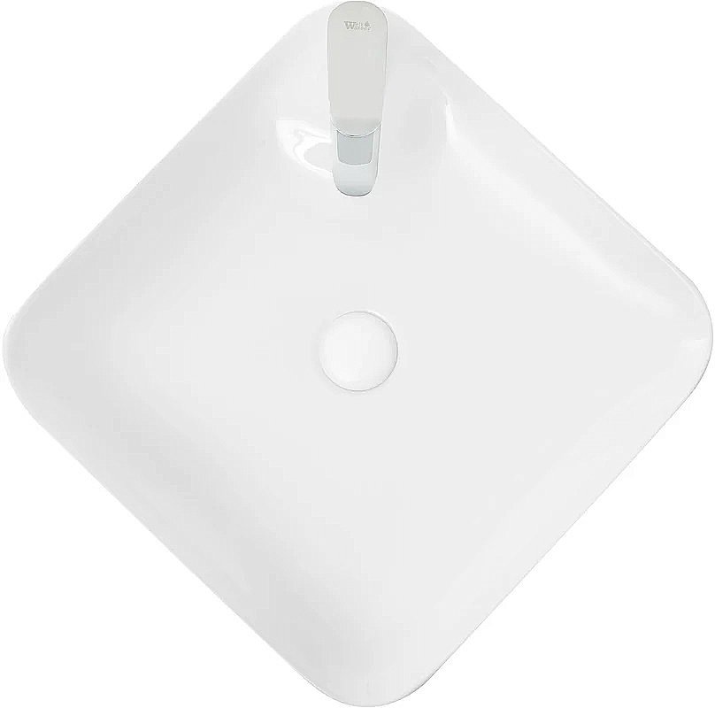 Раковина накладная WeltWasser WW ELBACH 2181 46 белая купить в интернет-магазине Sanbest