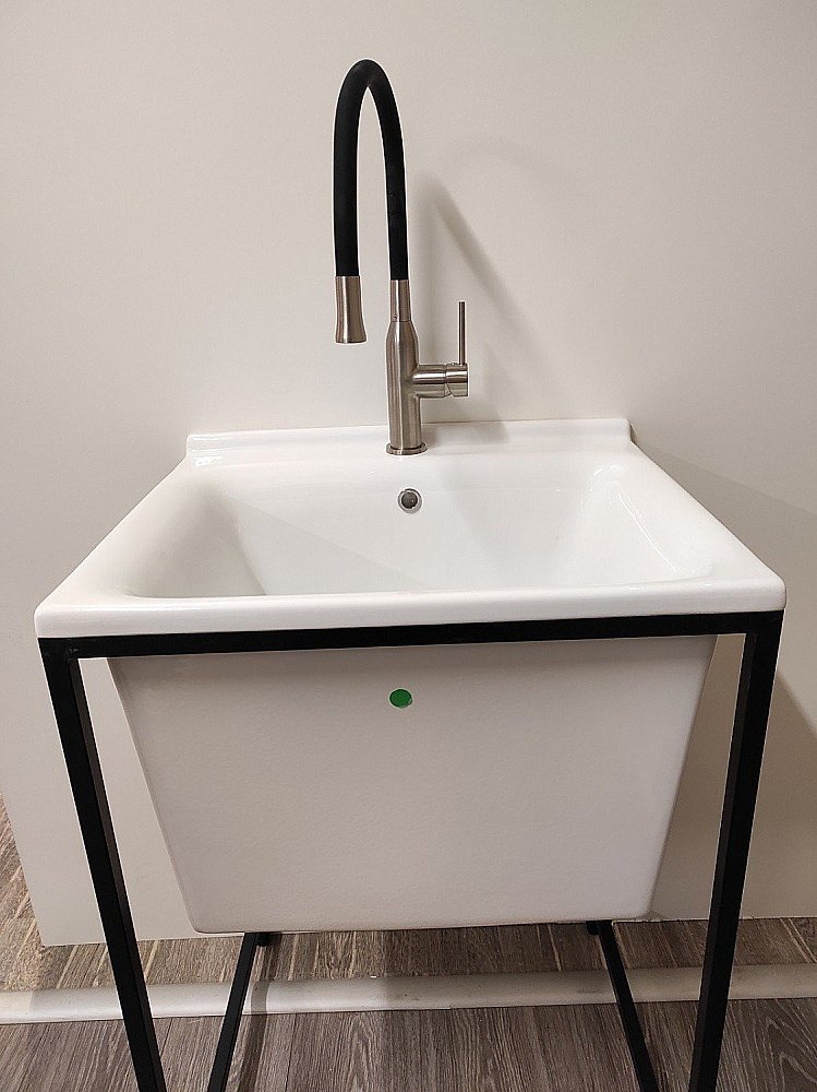 Раковина Kerasan Aquadom 75 029301*1 белая купить в интернет-магазине Sanbest