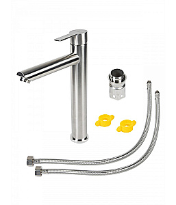 Cмеситель для раковины Agger Easy A3112122 сатин матовый купить в интернет-магазине сантехники Sanbest