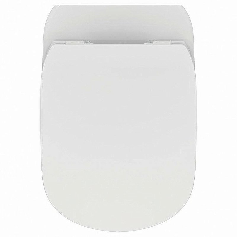 Унитаз подвесной Ideal Standard Tesi T355101 белый, безободковый, с крышкой микролифт купить в интернет-магазине Sanbest