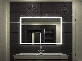 Зеркало Континент Mercury ЗЛП624 100x70 в ванную от интернет-магазине сантехники Sanbest