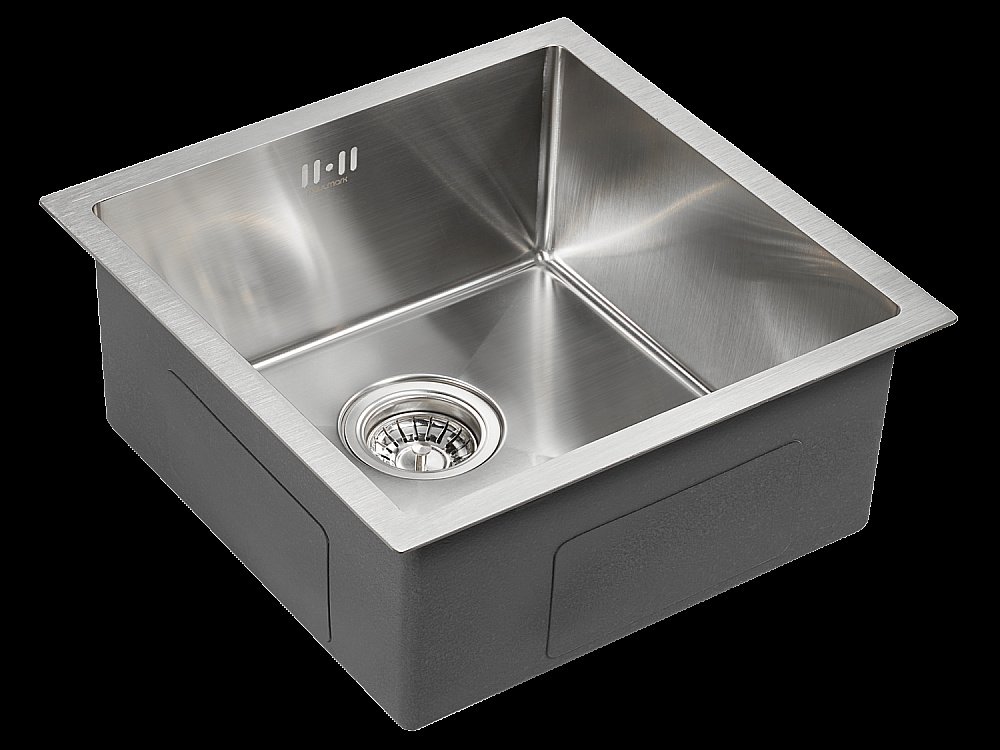 Мойка кухонная Paulmark Gerberg PM254444-BS купить в интернет-магазине сантехники Sanbest