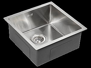 Мойка кухонная Paulmark Gerberg PM254444-BS купить в интернет-магазине сантехники Sanbest