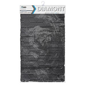 Коврик для ванной Fixsen Diamont FX-9050V графит купить в интернет-магазине сантехники Sanbest