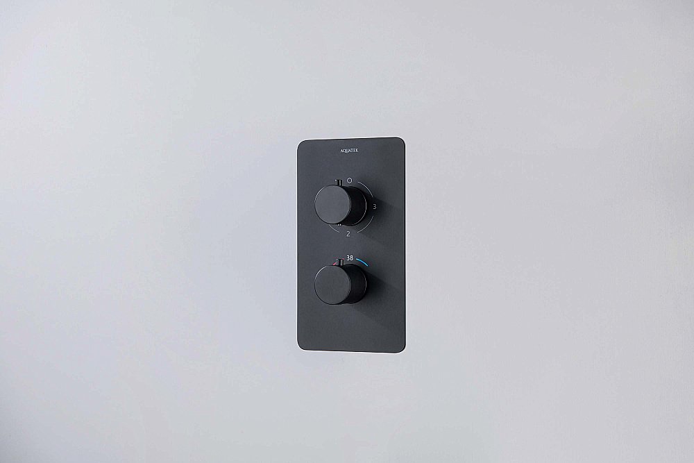 Смеситель для ванны Aquatek Европа AQ1393MB черный матовый купить в интернет-магазине сантехники Sanbest