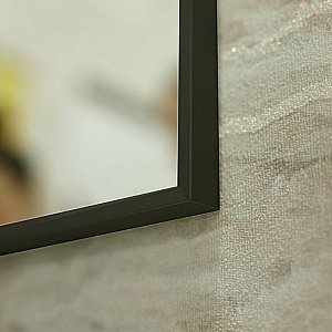 Зеркало BelBagno SPC-AL-500-800 Nero черный в ванную от интернет-магазине сантехники Sanbest