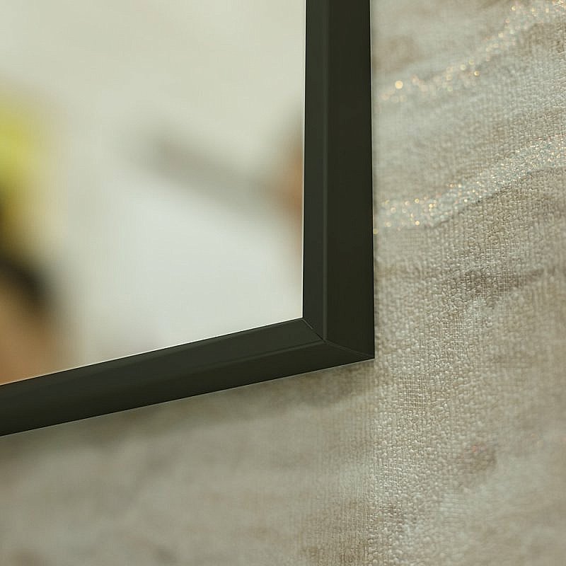 Зеркало BelBagno SPC-AL-500-800 Nero черный в ванную от интернет-магазине сантехники Sanbest