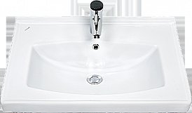 Раковина Creavit Sera 66 TF165.00000 белая купить в интернет-магазине Sanbest
