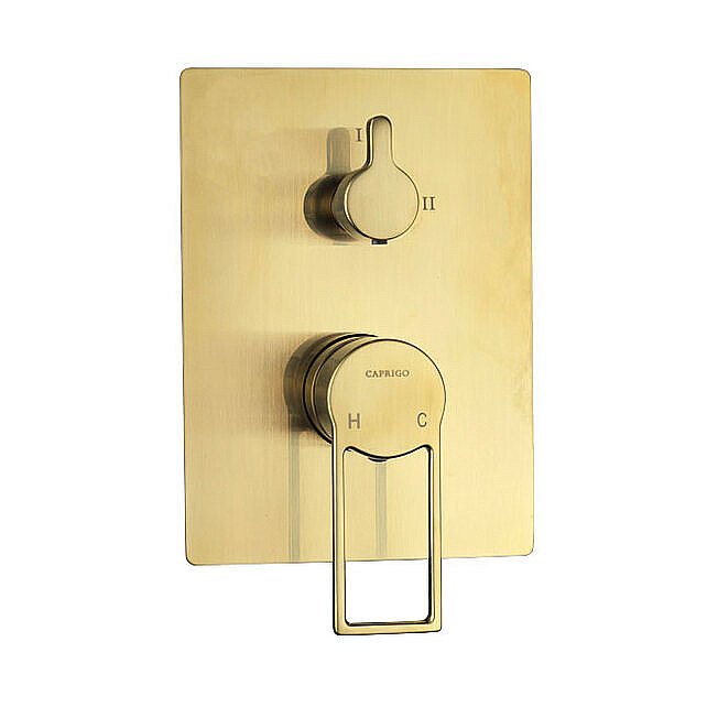 Смеситель для душа Caprigo KUB 54-051 золото матовое купить в интернет-магазине сантехники Sanbest