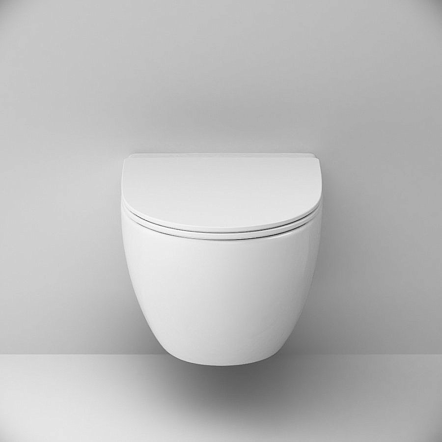 Унитаз подвесной AM.PM Awe C111700SC белый, безободковый купить в интернет-магазине Sanbest