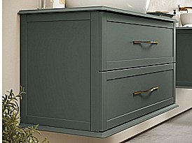 Тумба под раковину Cezares TIFFANY 55331 100 Verde opaco купить в интернет-магазине сантехники Sanbest