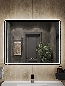 Зеркало Orange Nature ONP-100ZE в ванную от интернет-магазине сантехники Sanbest