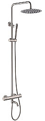 Душевая система BelBagno Etna ETN-VSCM-T-IN сатин купить в интернет-магазине сантехники Sanbest