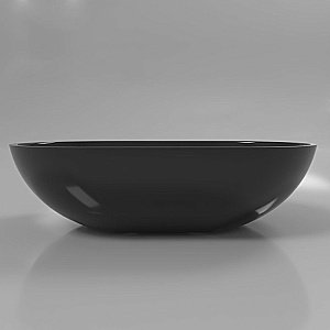 Раковина накладная WhiteCross Amber 60 0716.060035.101 черная купить в интернет-магазине Sanbest