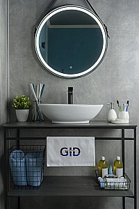 Раковина накладная Gid Lago 52 Wm9021 51193 белая матовая купить в интернет-магазине Sanbest