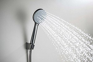 Душевой гарнитур Aquatek Бетта AQ2032BGM оружейная сталь купить в интернет-магазине сантехники Sanbest